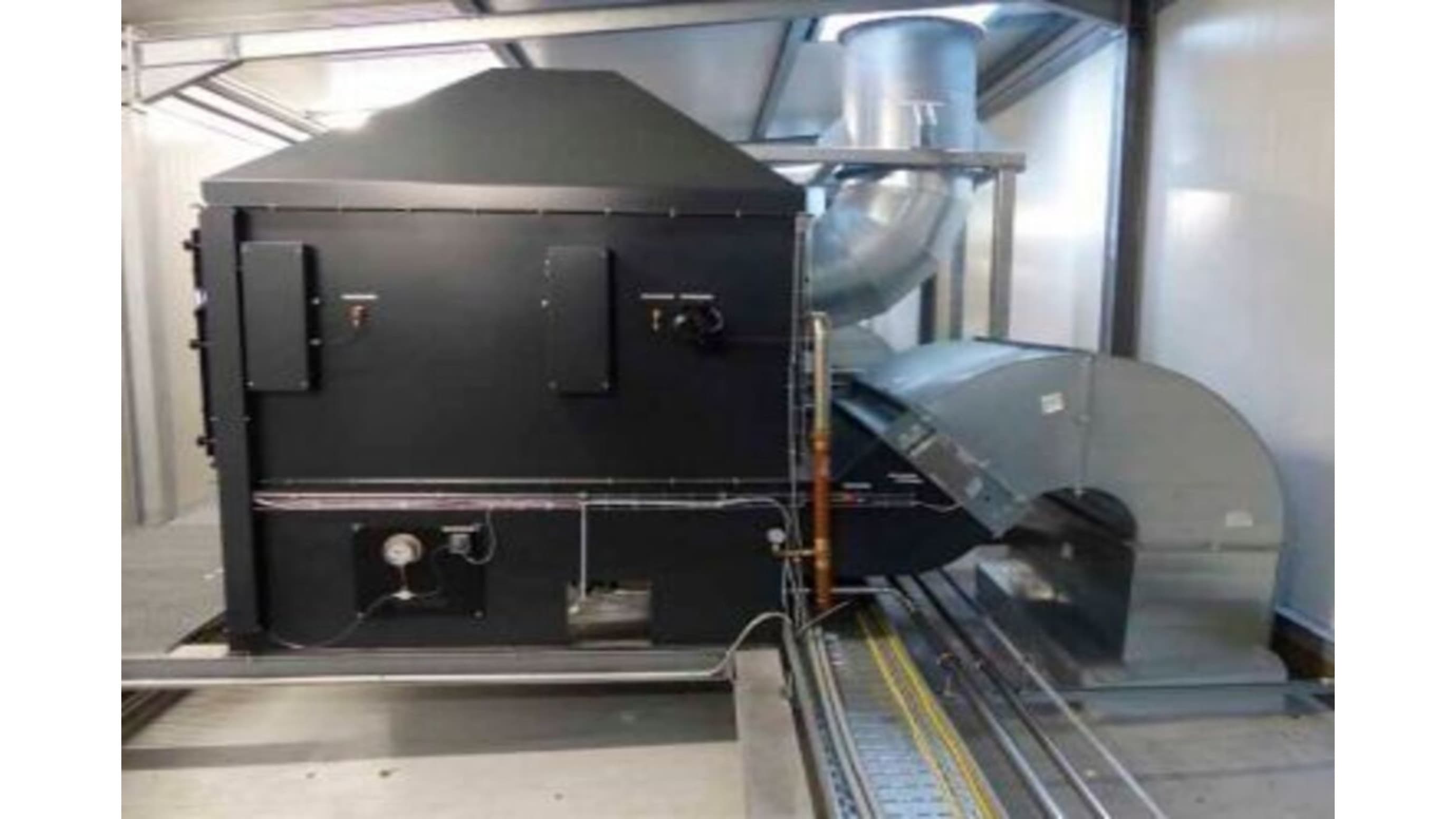 Detailed view of filter inlet of the KMA ULTRAVENT System